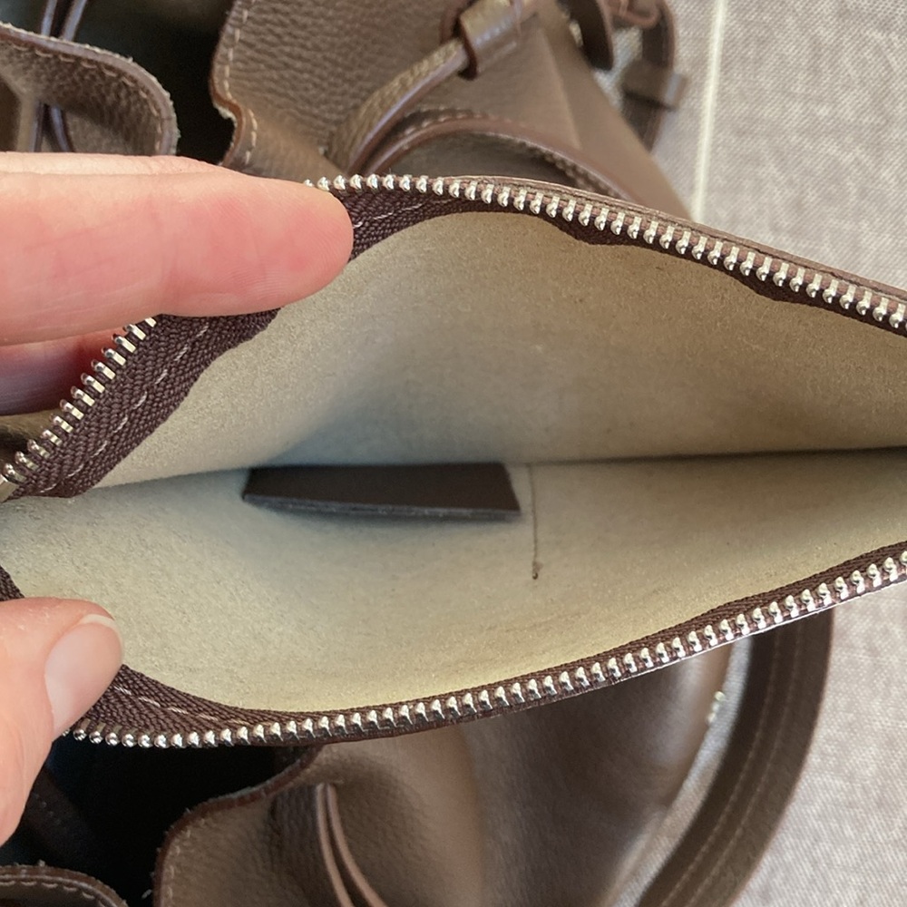 Max Mara Weekend beautiful brown leather bag. NWOT. - Picture 17 of 17